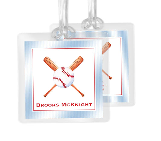 Baseball Bag Tag