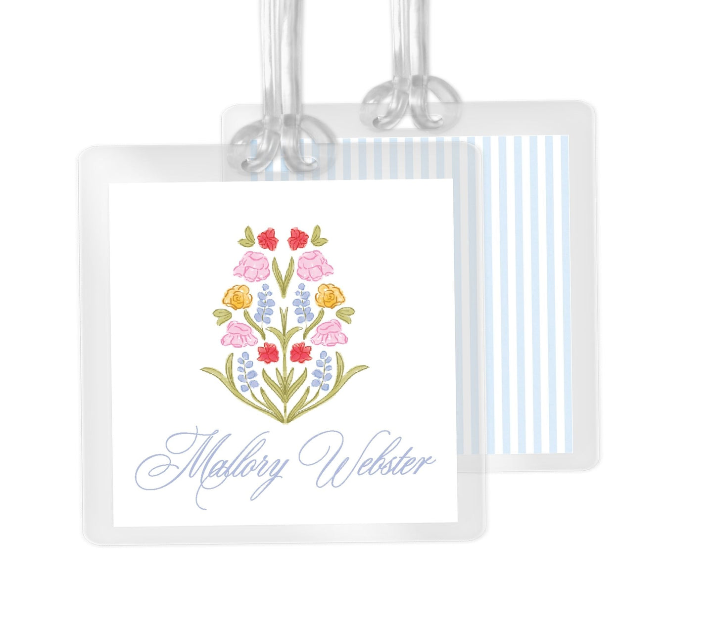Heirloom Floral Bag Tag