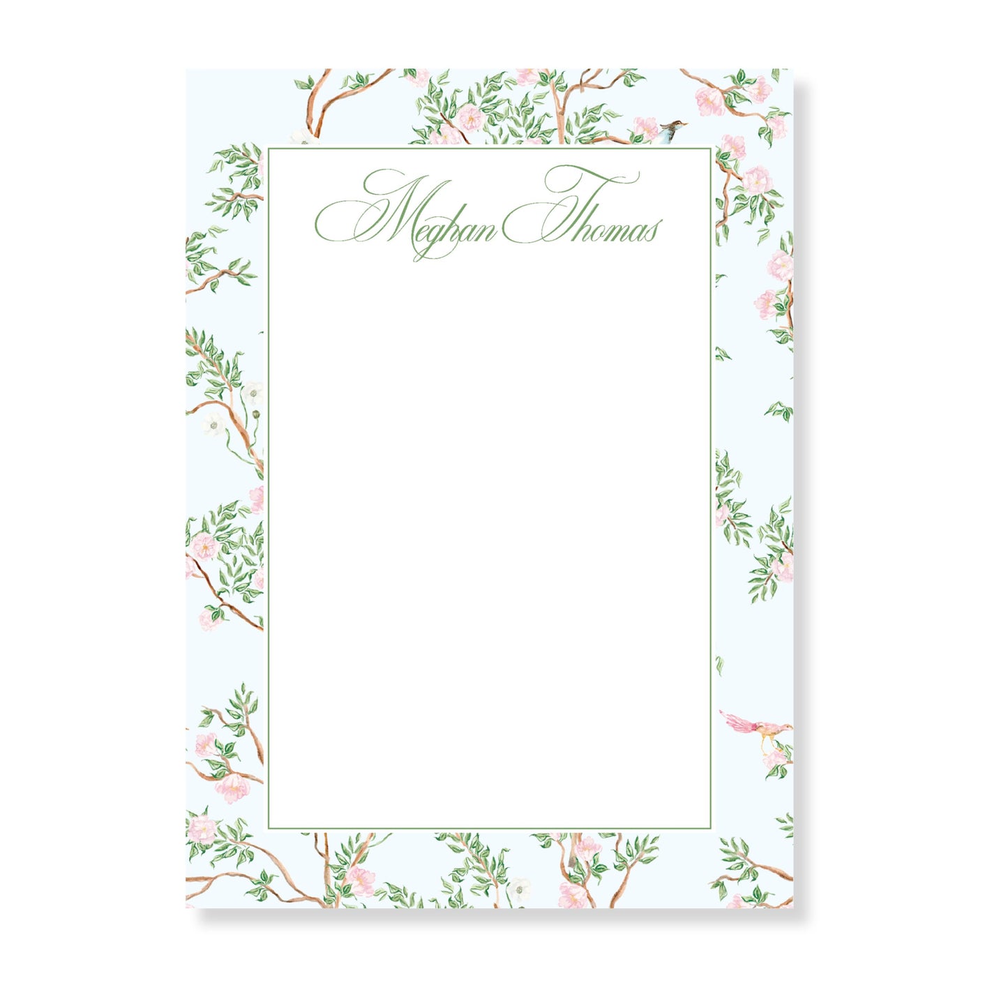 Garden Chinoiserie Notepad