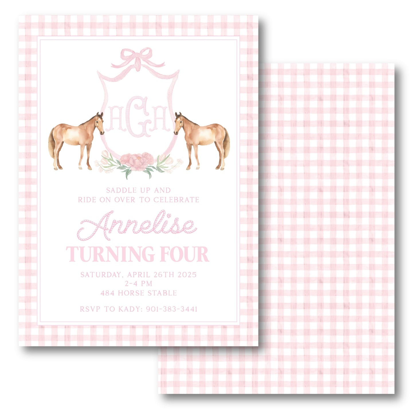 Horse Invitation