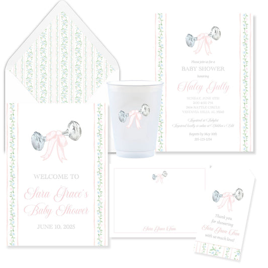 Pink Rattle Baby Suite