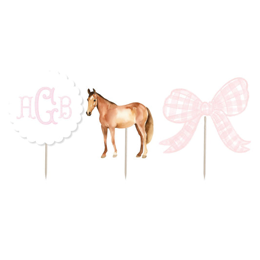 Horse Cupcake Toppers