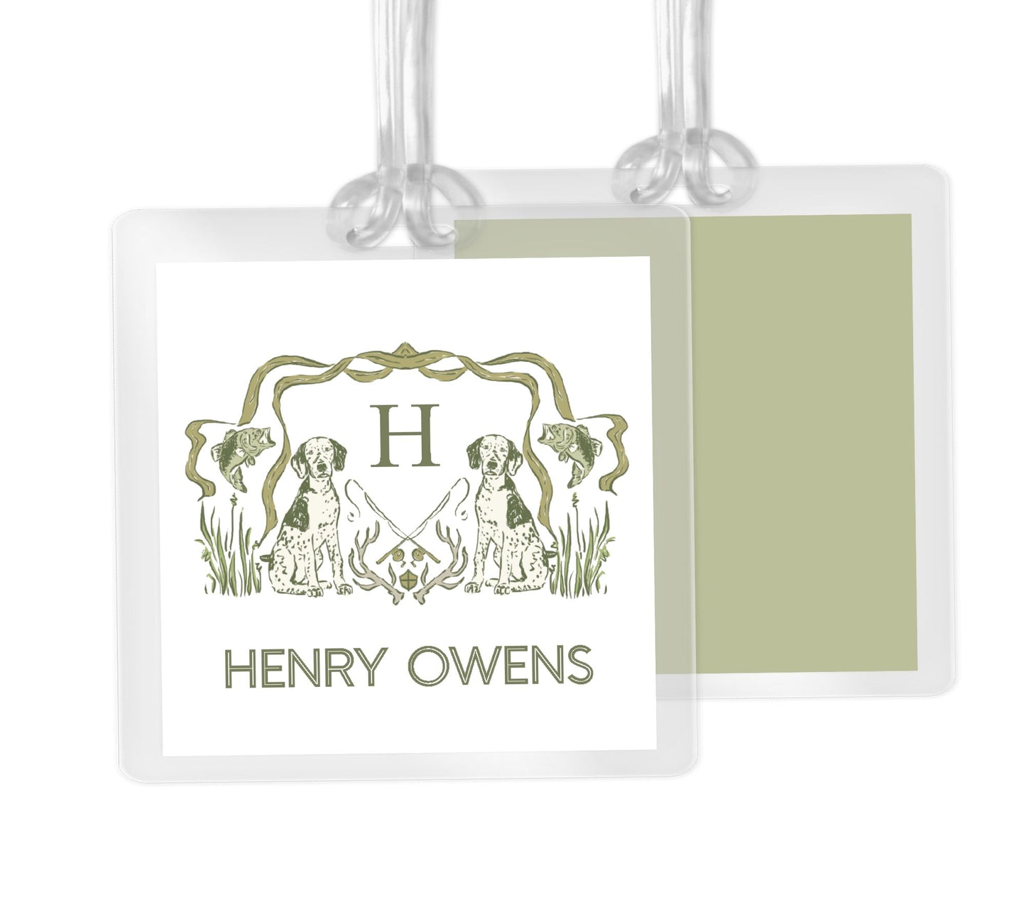 Dog Hunting Bag Tag