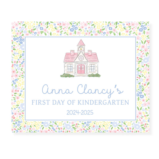 School House Pink Sign