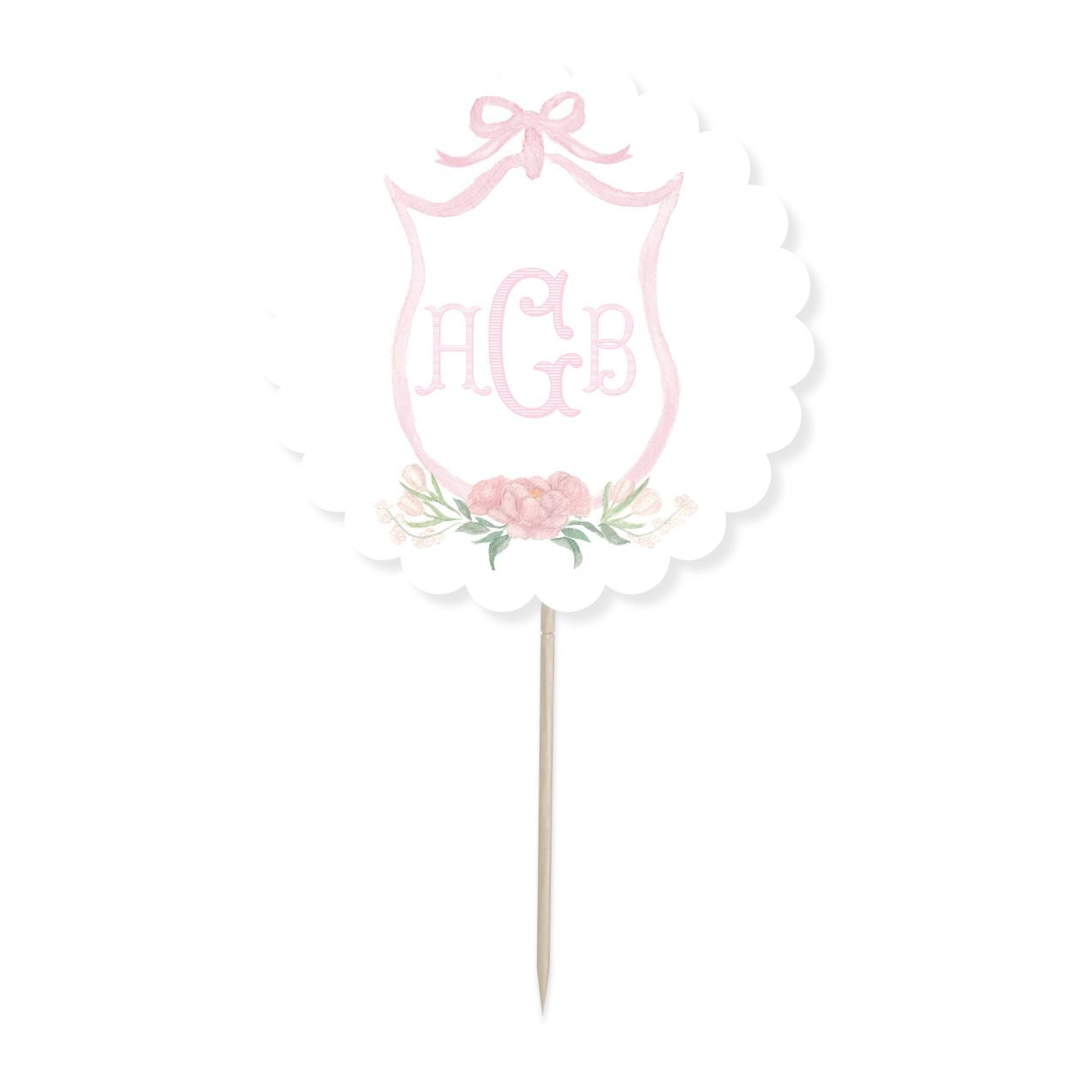 Pink Crest Topper
