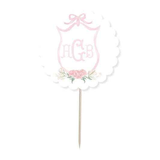 Pink Crest Topper