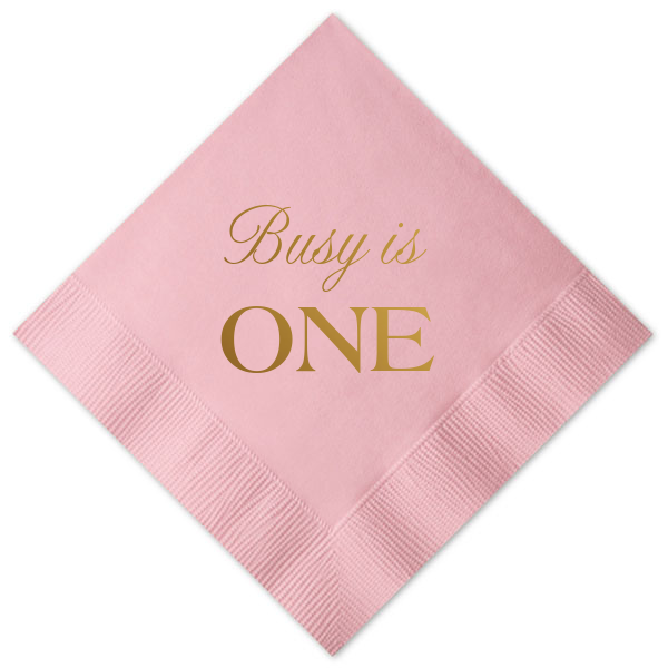 Cocktail Foil Napkins