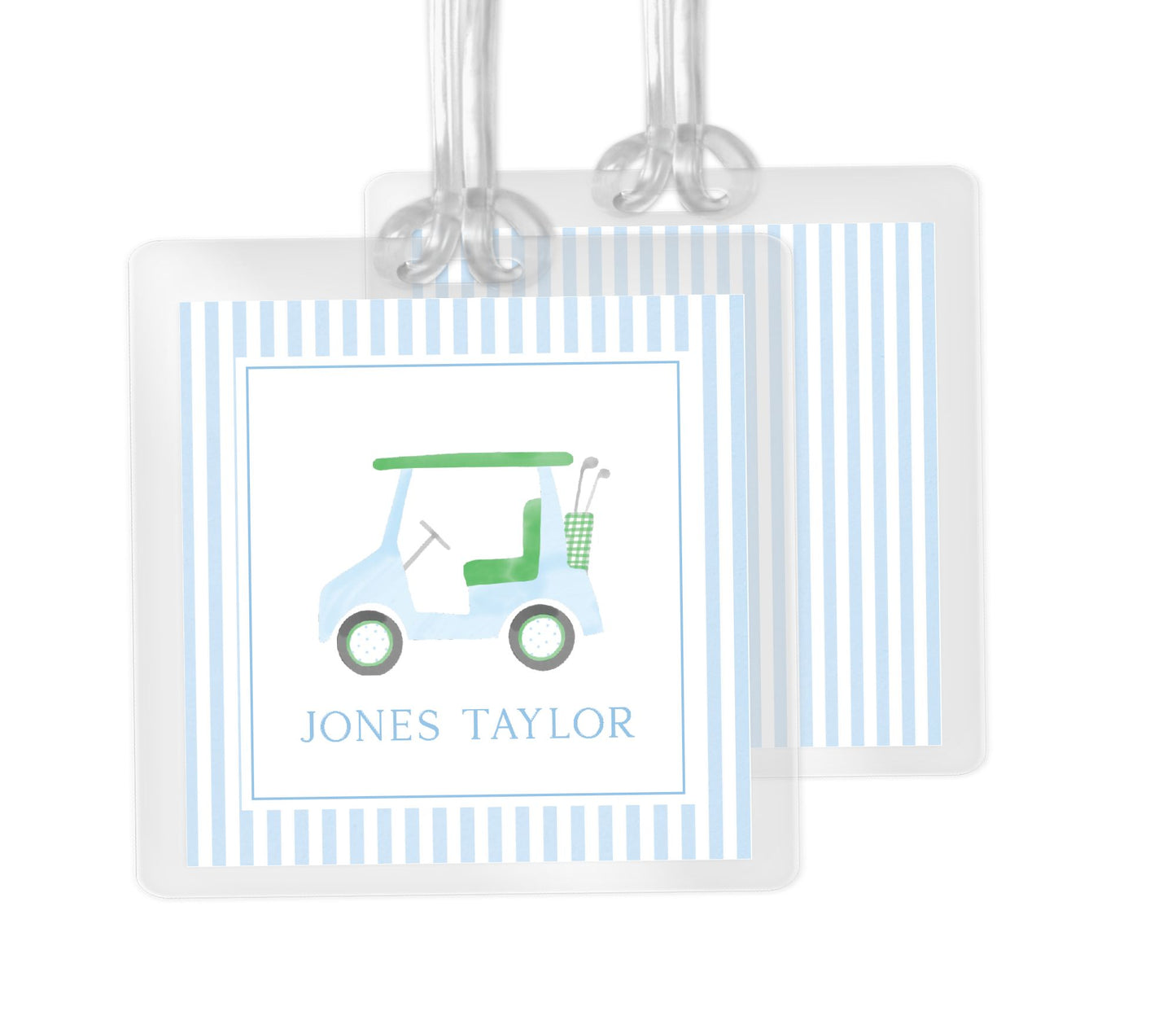 Golf Cart Bag Tag