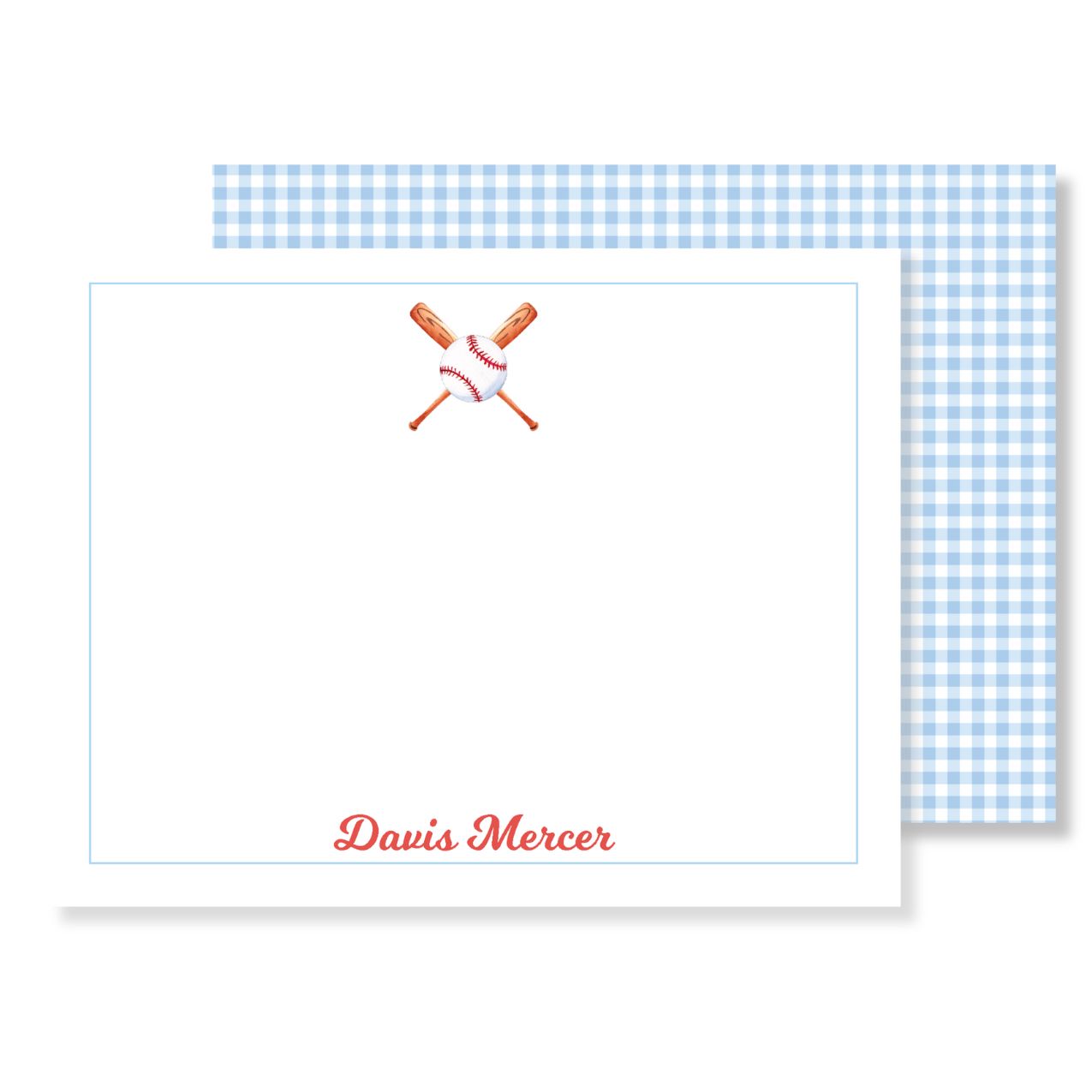Baseball Stationery
