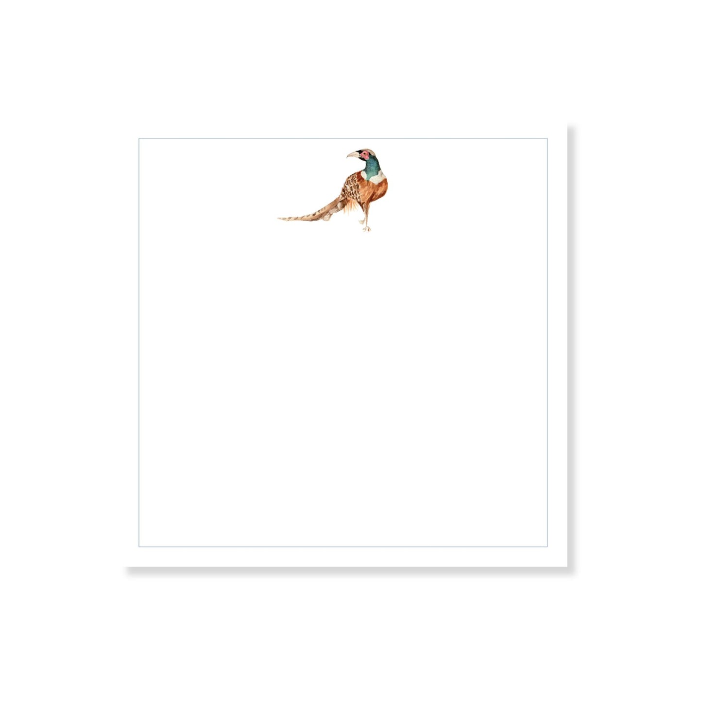 Men's Pheasant Personalized Notepad
