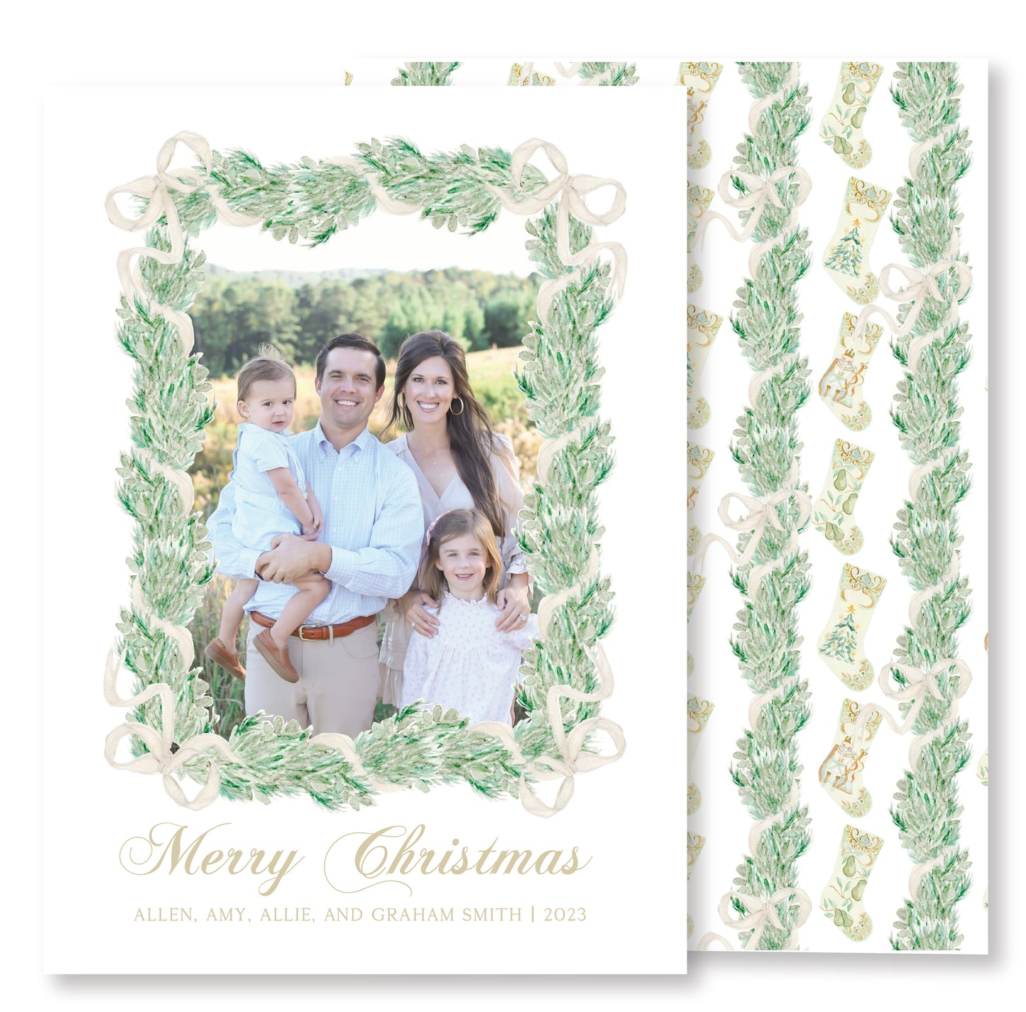 Bedford Falls Frame lChristmas Card Photo