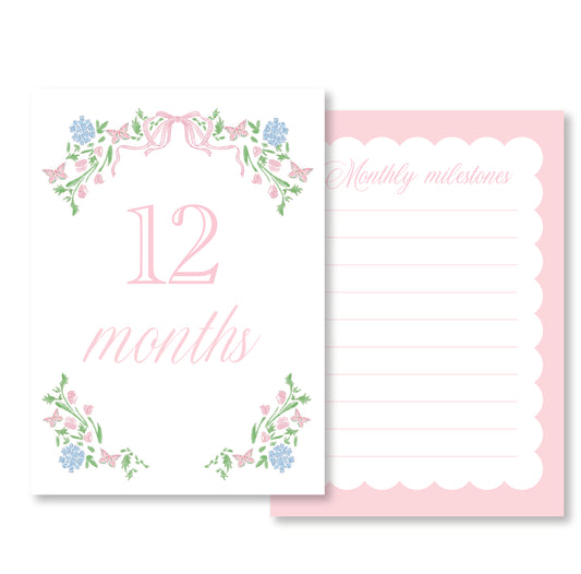 Butterfly Monthly Milestones