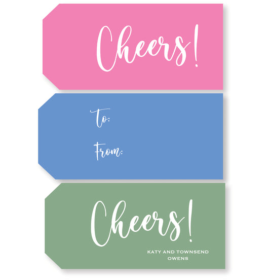 Cheers Gift Tag