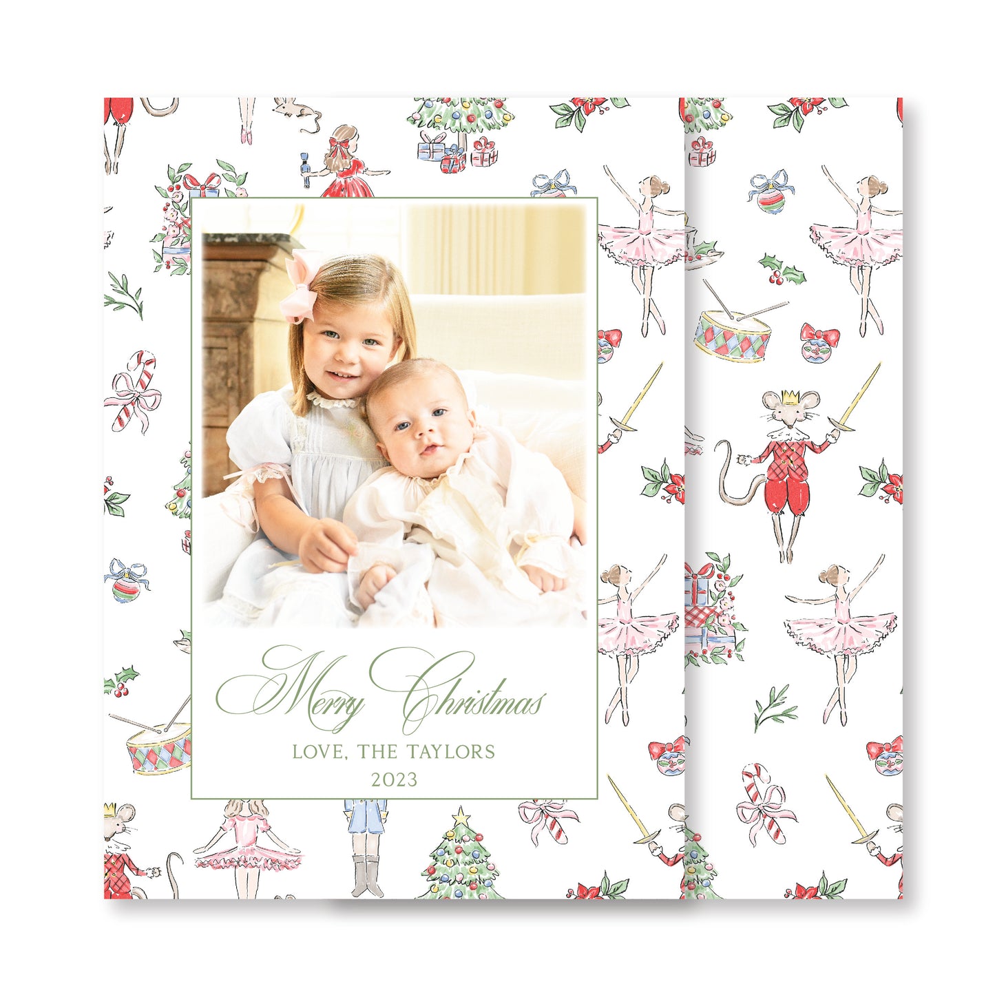 Christmas Nutcracker Card Photo