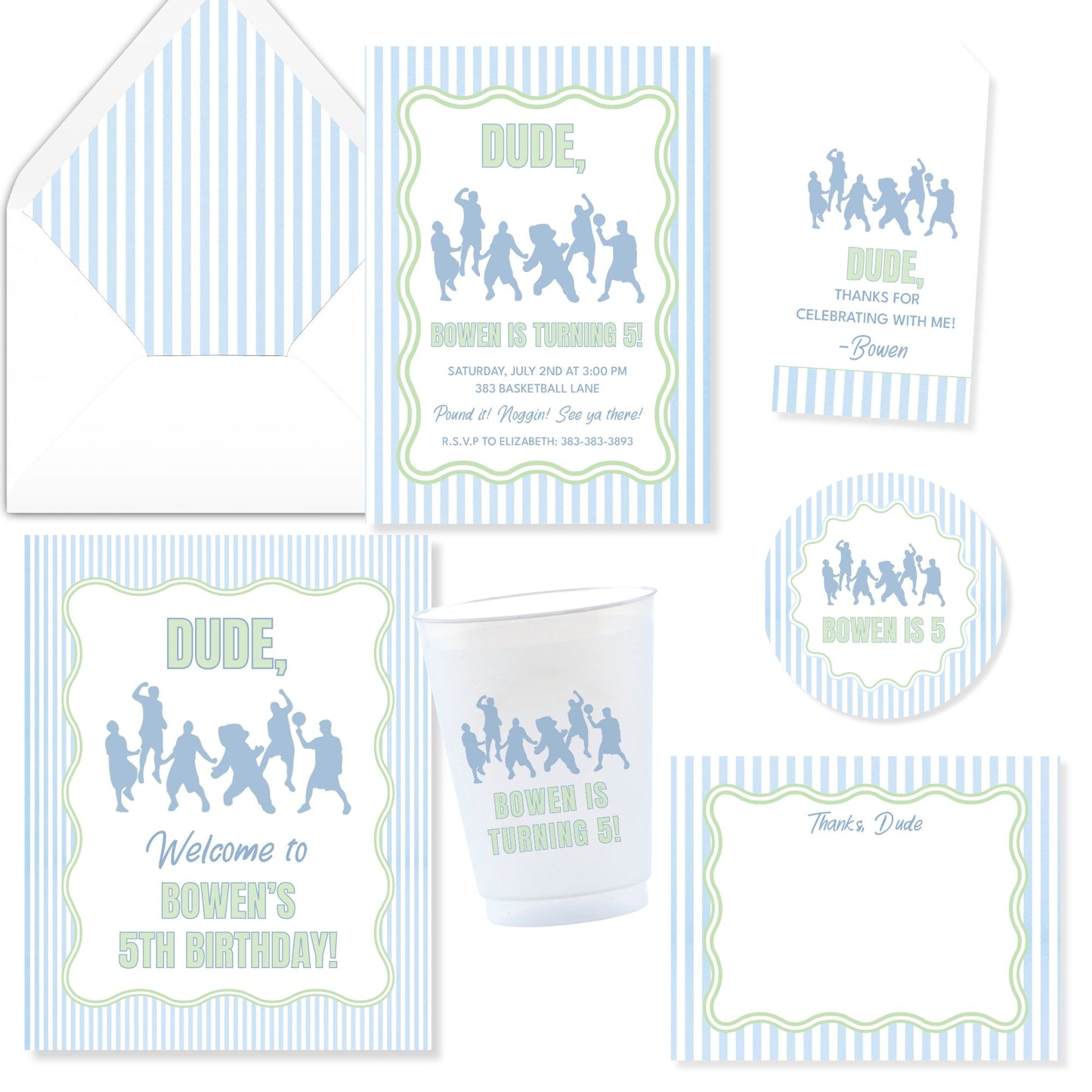 Dude Perfect Invitation