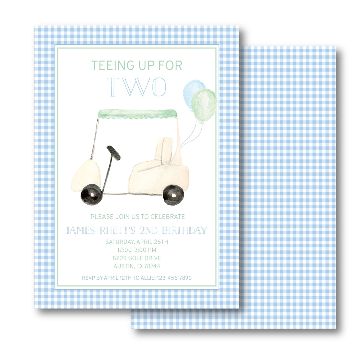 Par-tee (Golf Party- Multiple ages)