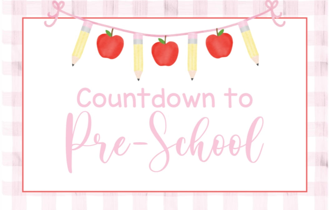 Back to School Scripture Countdown