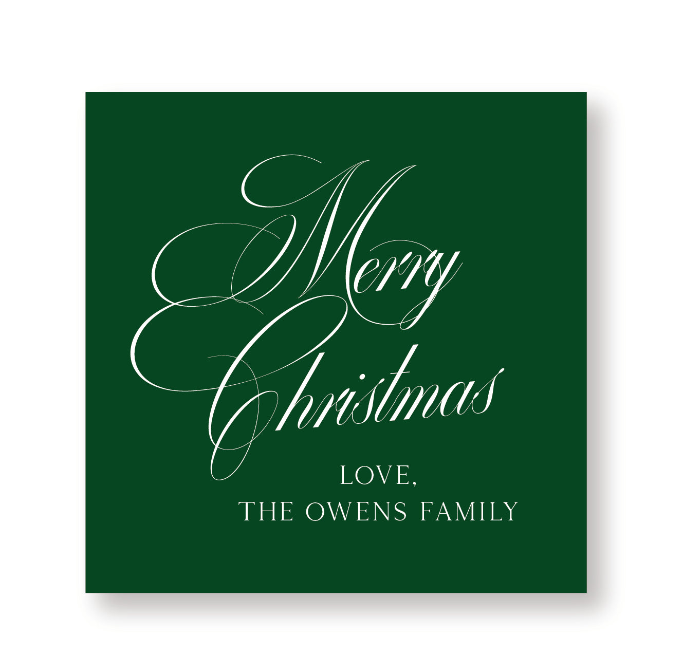 Merry Christmas-Multiple Colors