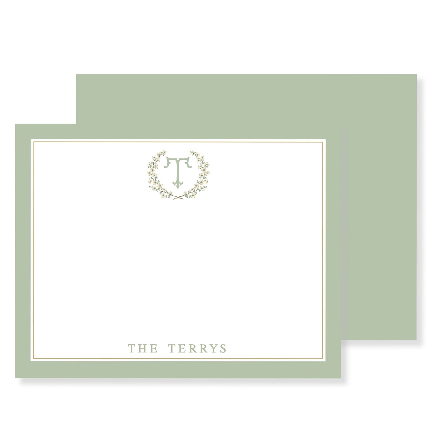 Dogwood Wreath Stationery