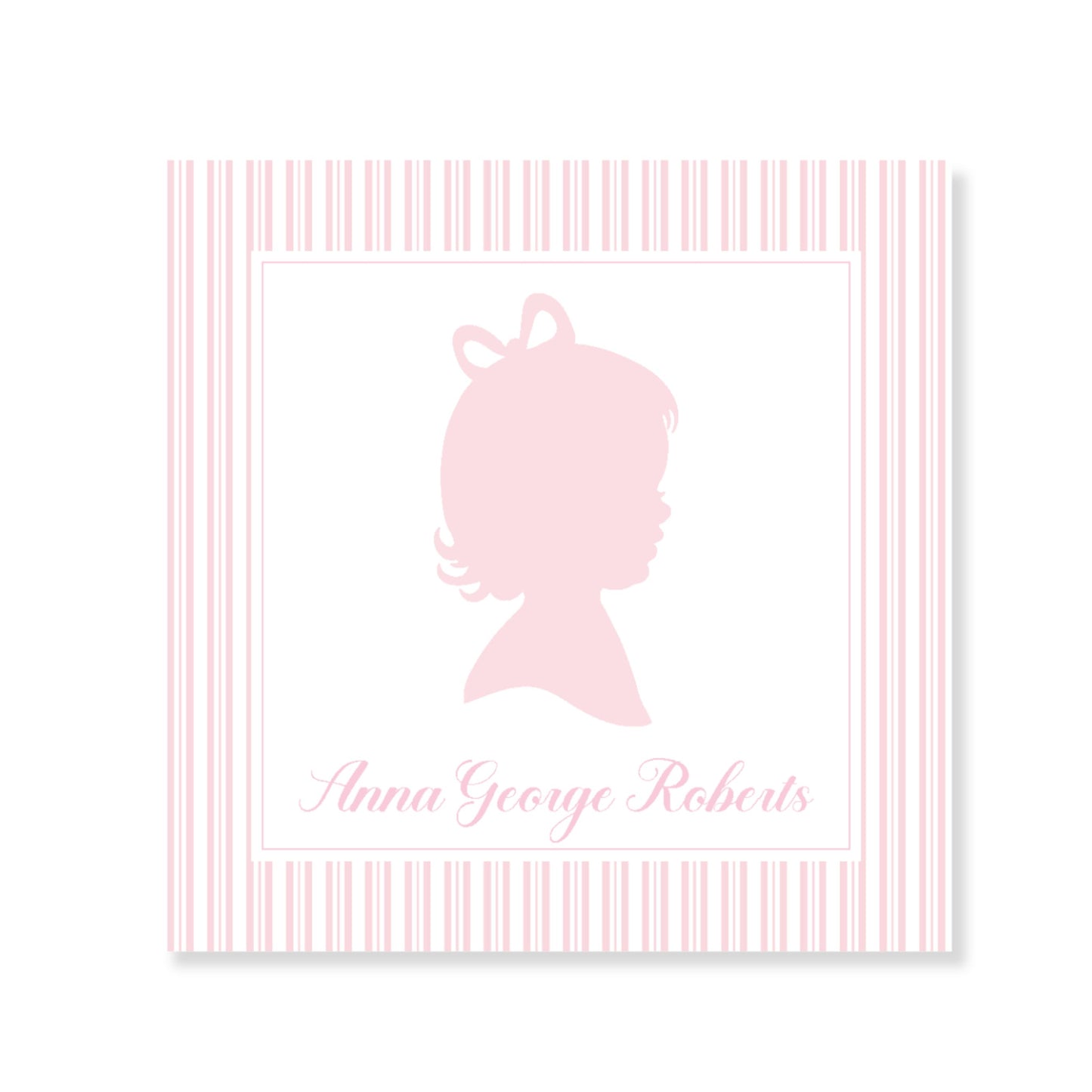 Toddler Girl Silhouette