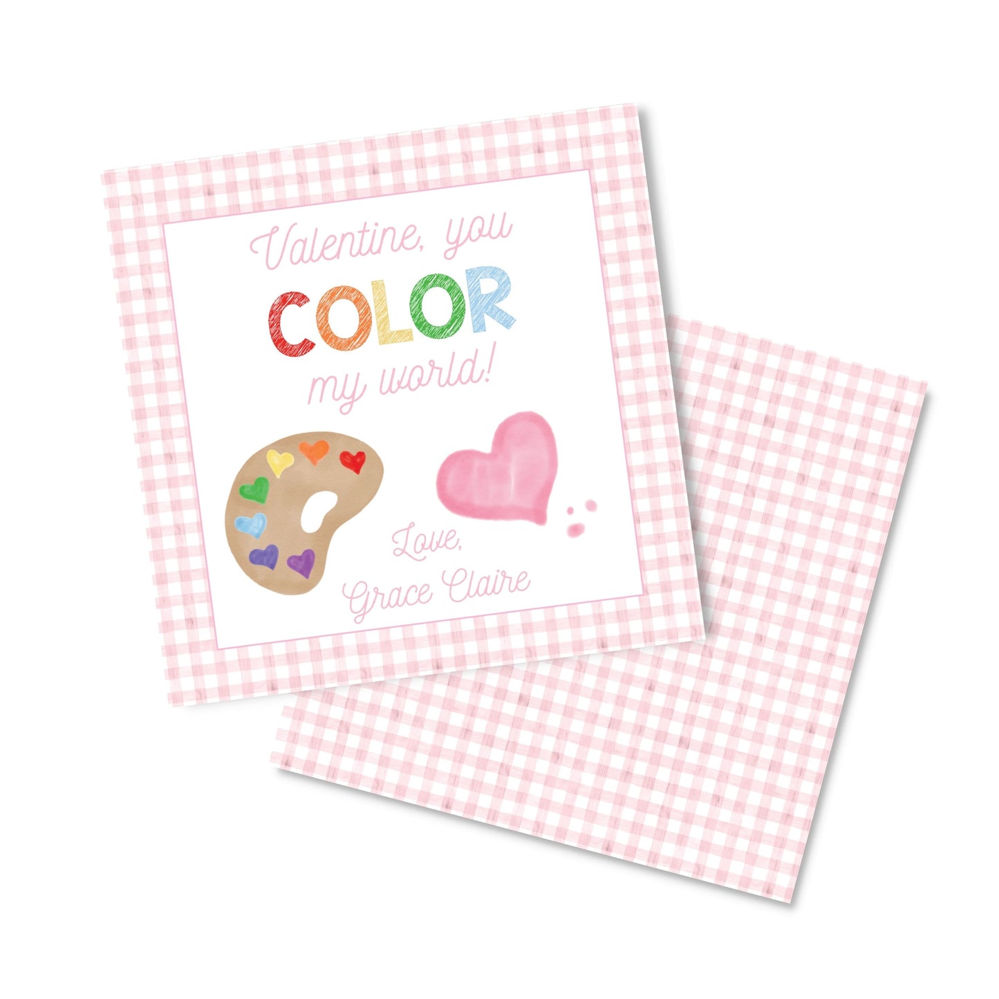 Paint Valentine Pink