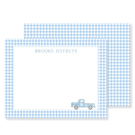 Blue Truck Stationery