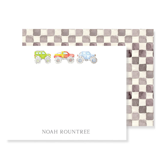 Monster Truck Stationery