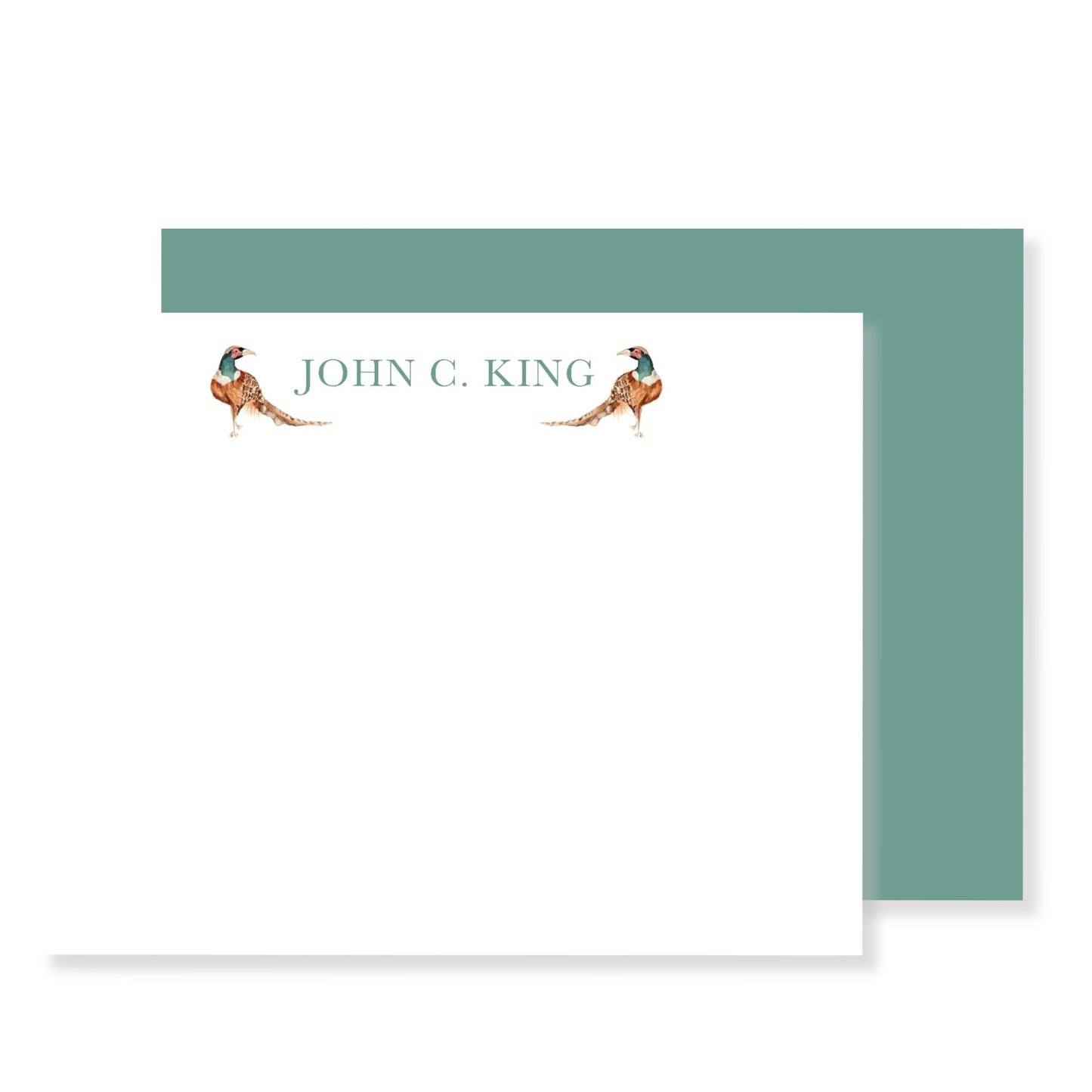 Pheasant Men's Stationery