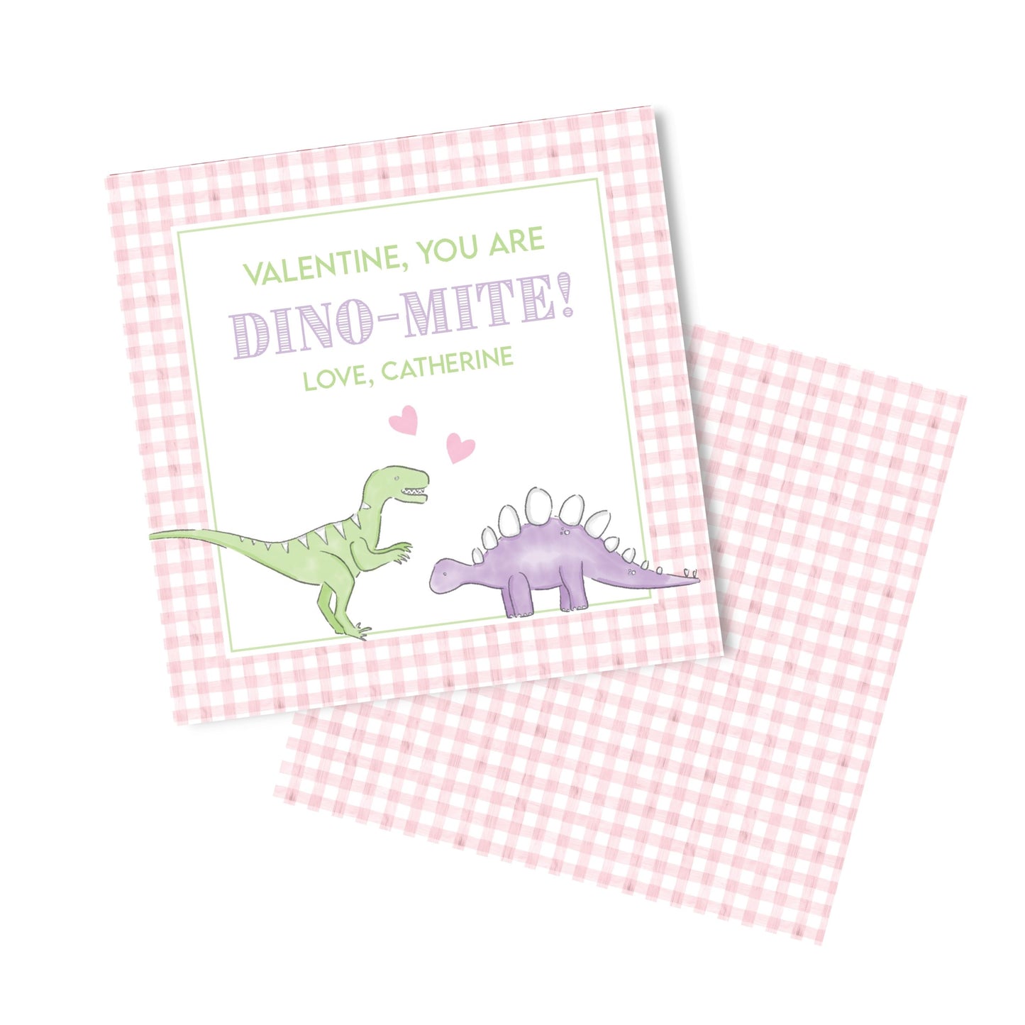 Pink Dino-Mite Valentine