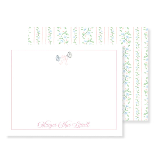 Pink Rattle Stationery