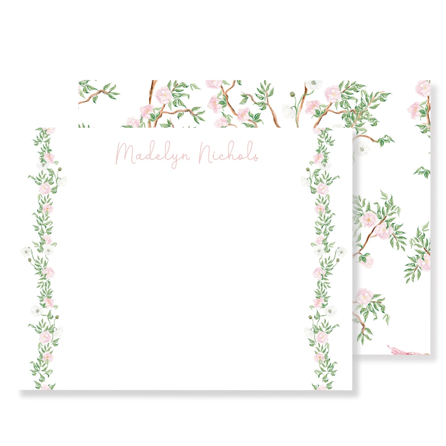 Spring Chinoiserie Stationery
