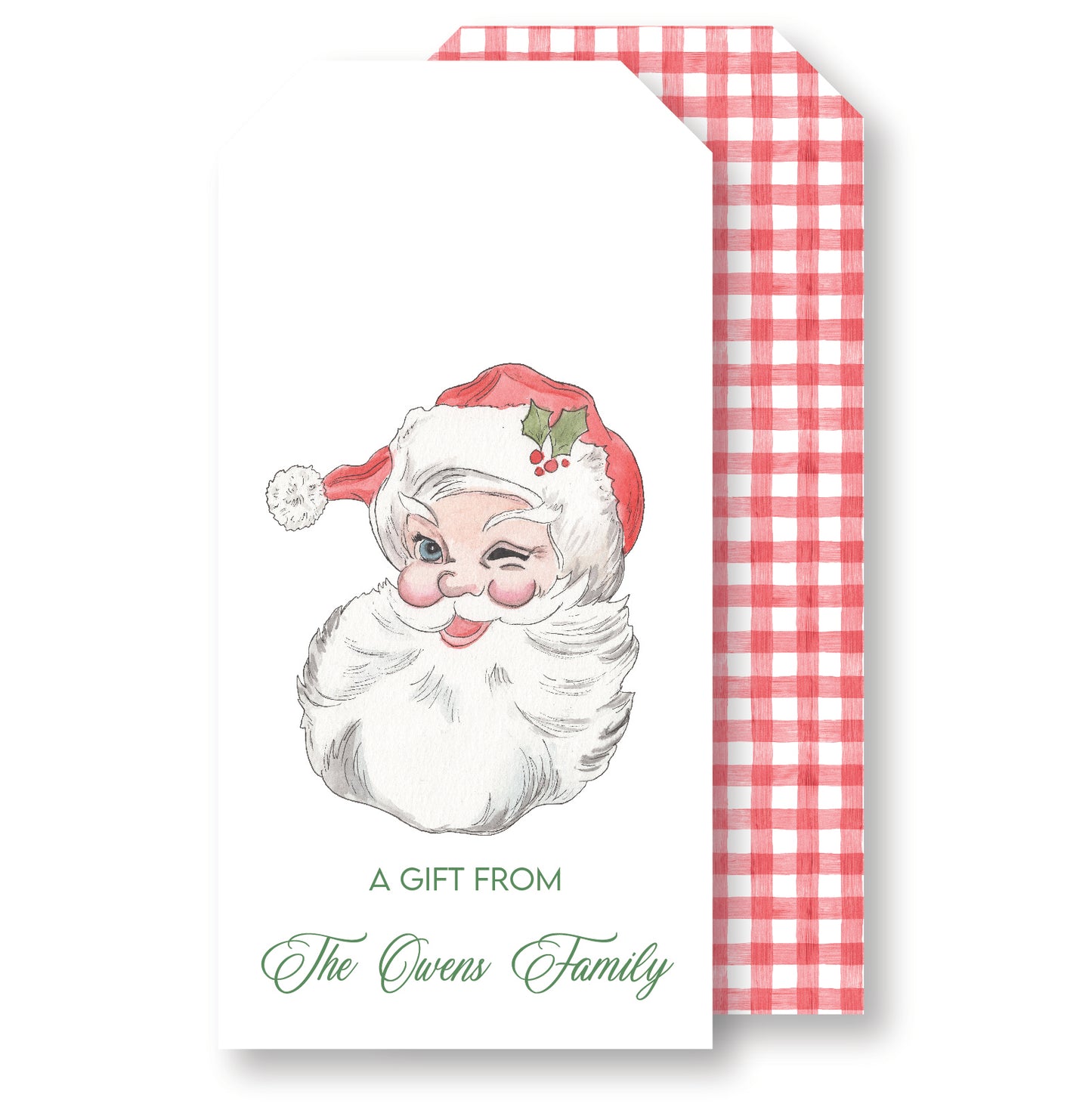 Santa Gift Tag