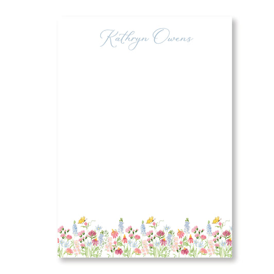 Wildflower Notepad