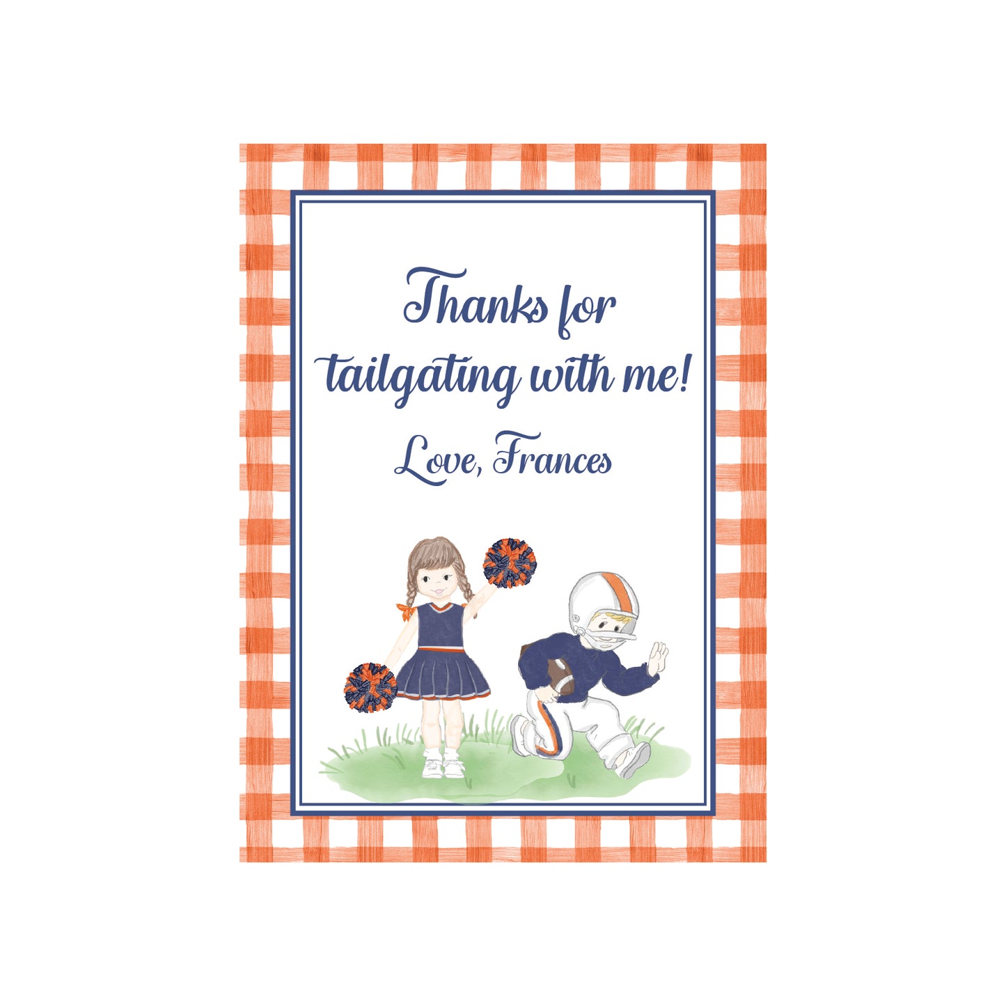 Tailgate Party Tag