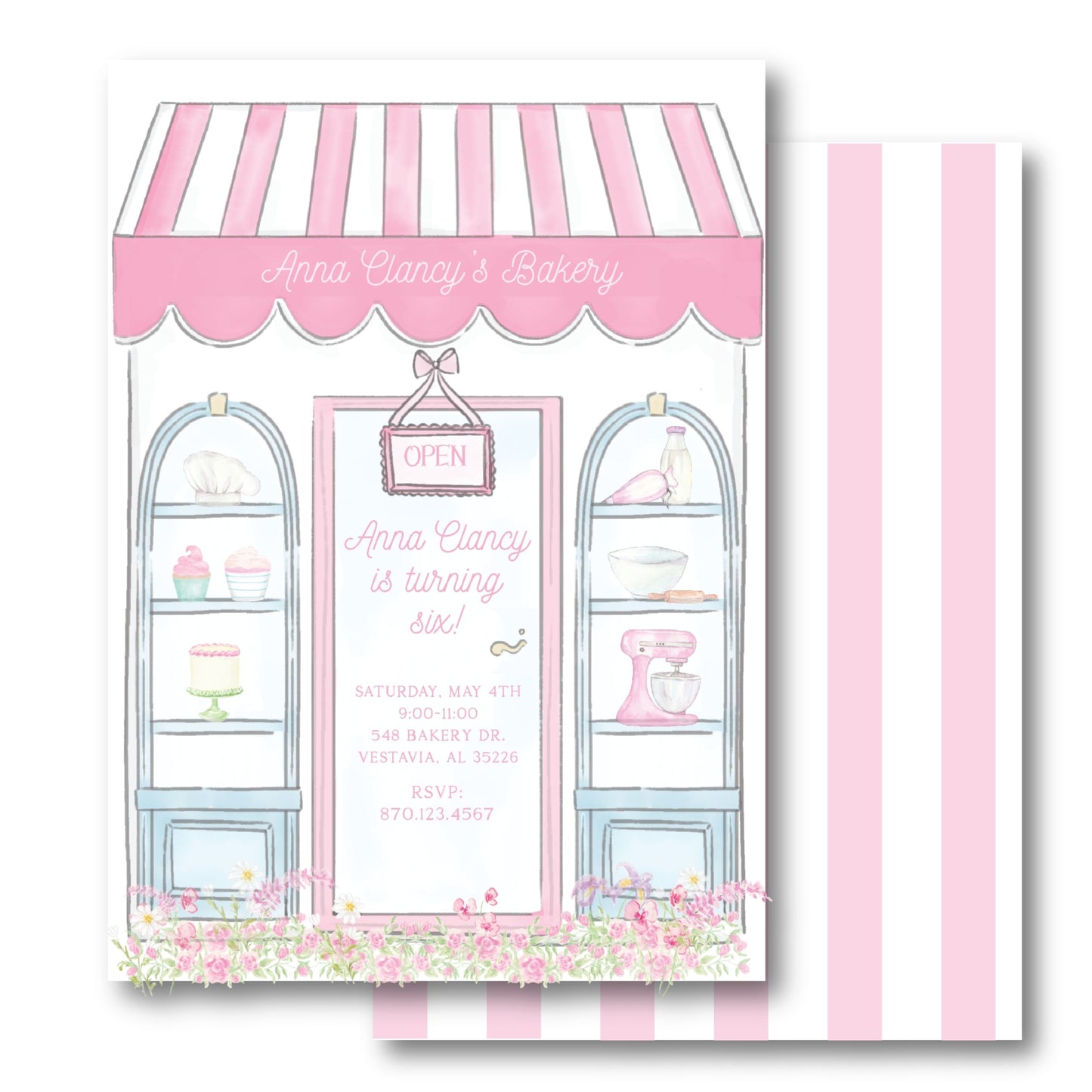 Bakery Invitation