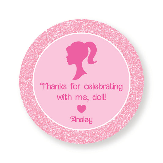 Let's Go Party Favor Tag