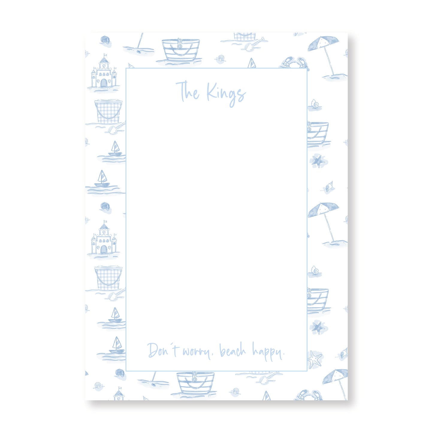 Beach Notepad
