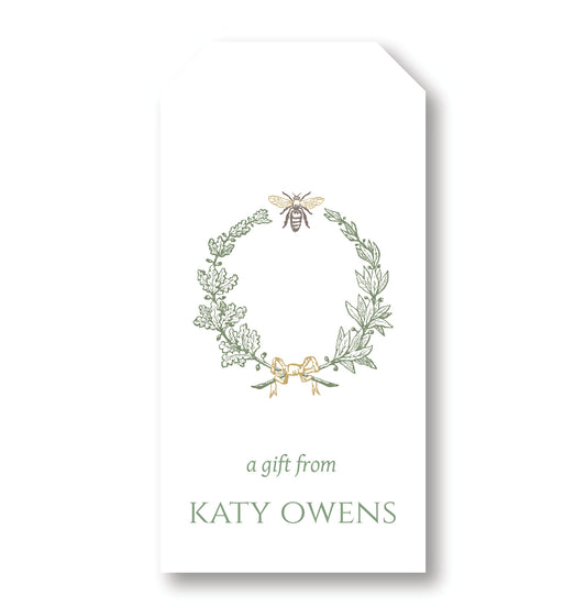 Bee Strasbourg Gift Tag
