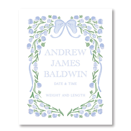 Blue Greenery Hospital Sign