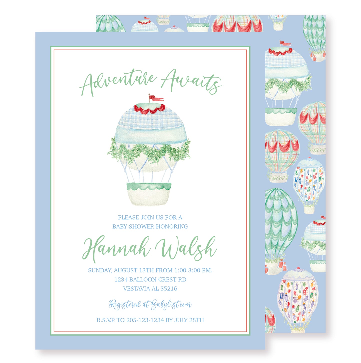 Adventure Awaits Invitation