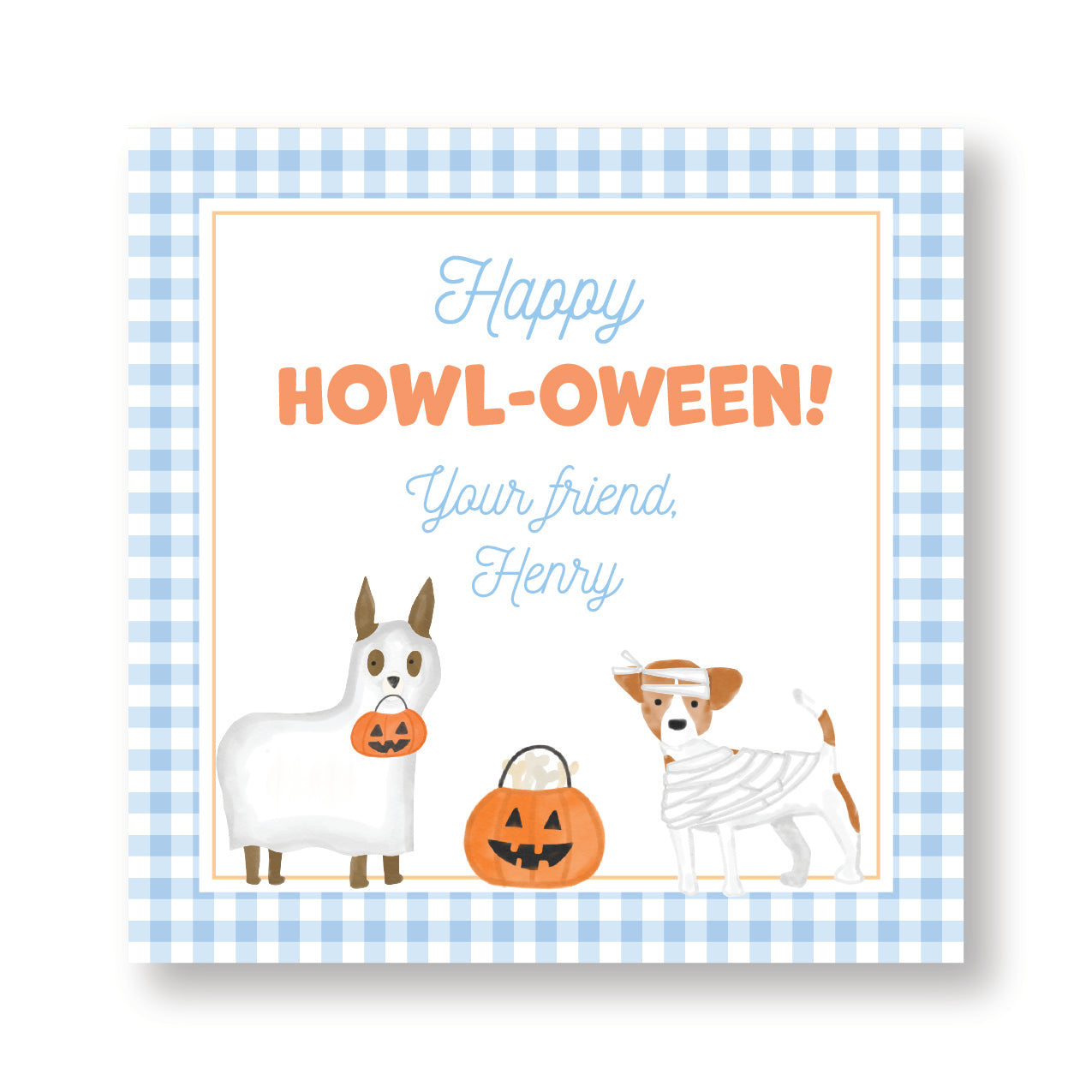 Blue Happy Howl-oween