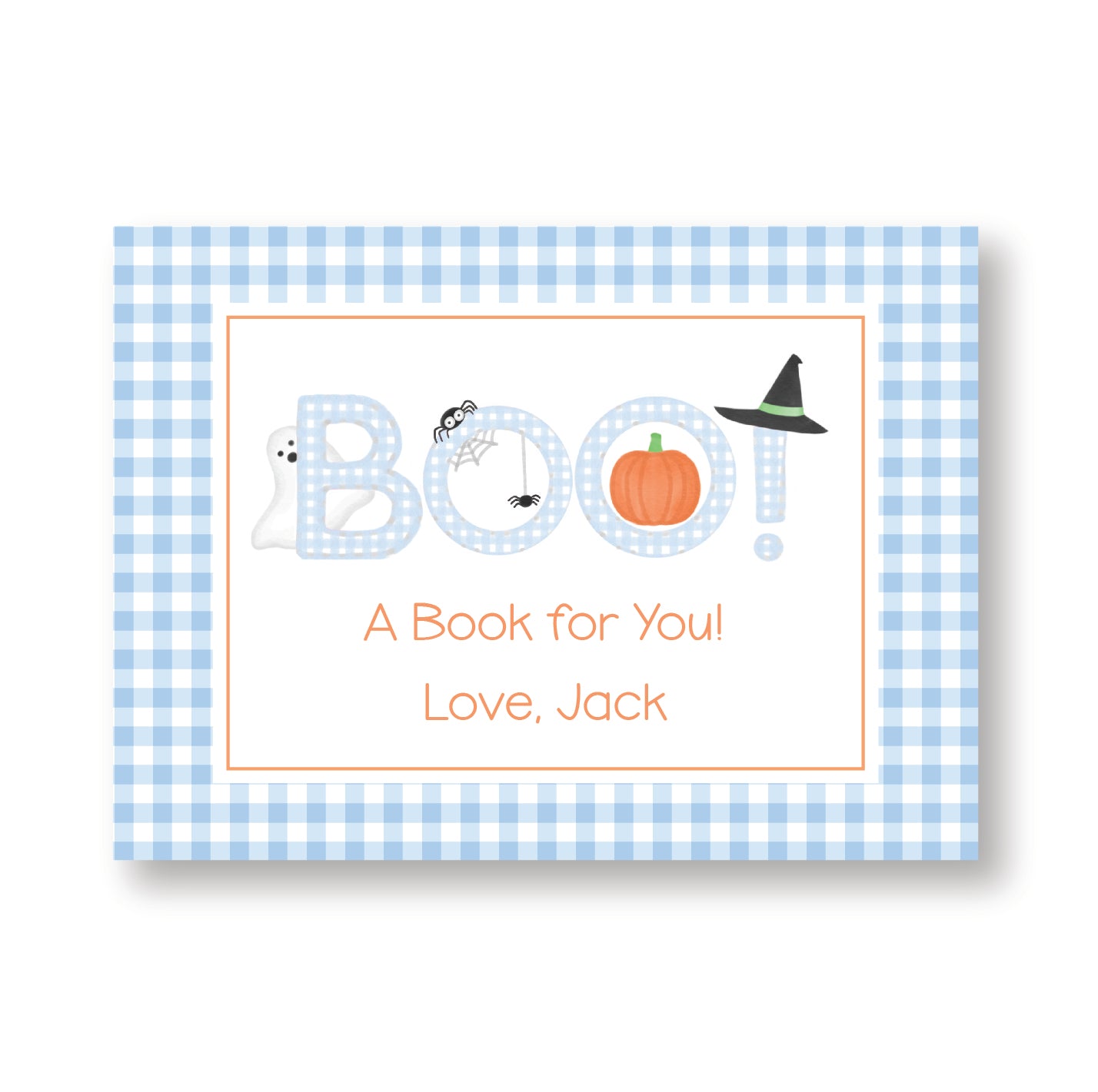 Boo! Book for you tag