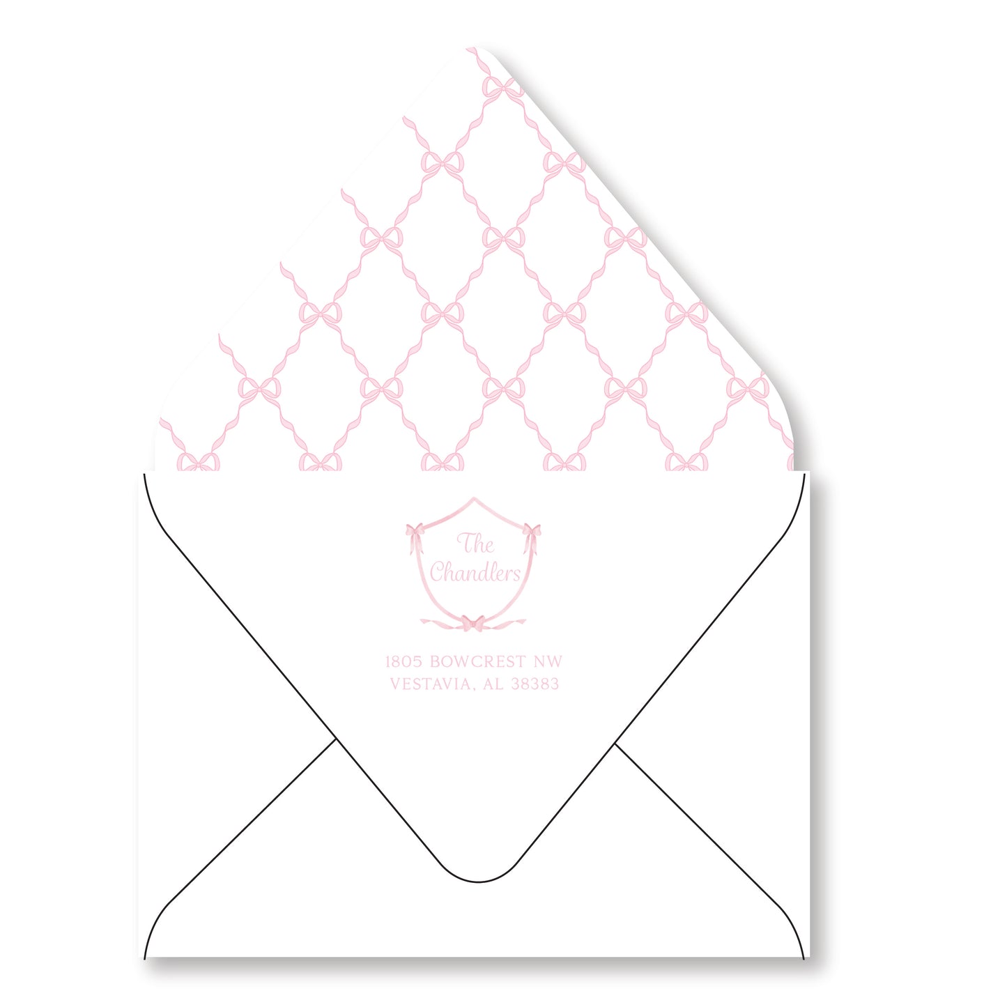 Bows and Brunch Invitation