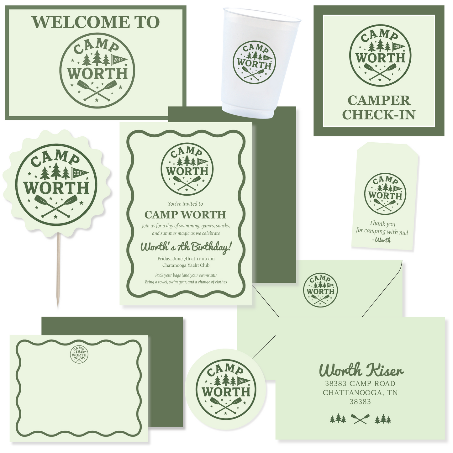 Camp Invitation