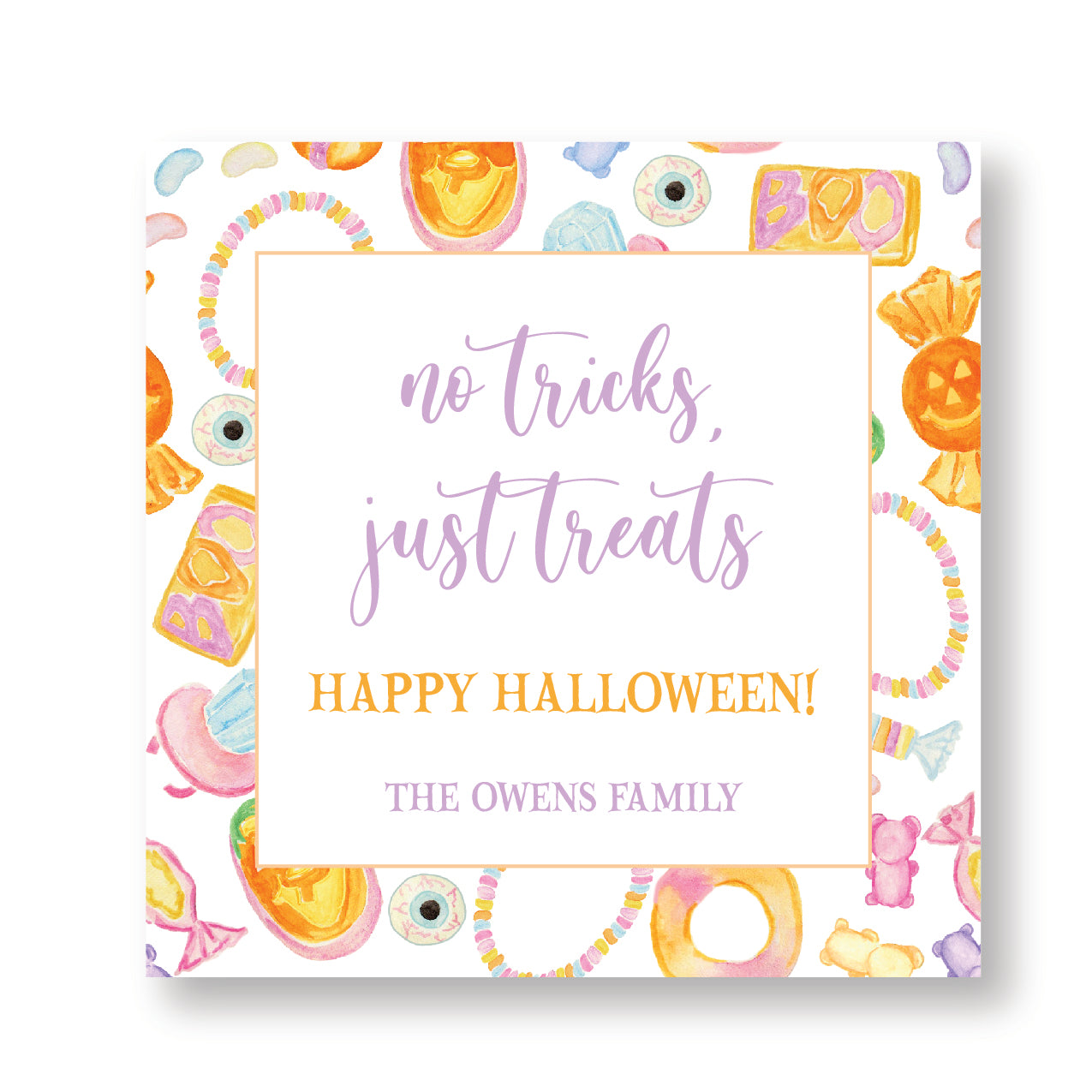 Candy No Tricks, Just Treats