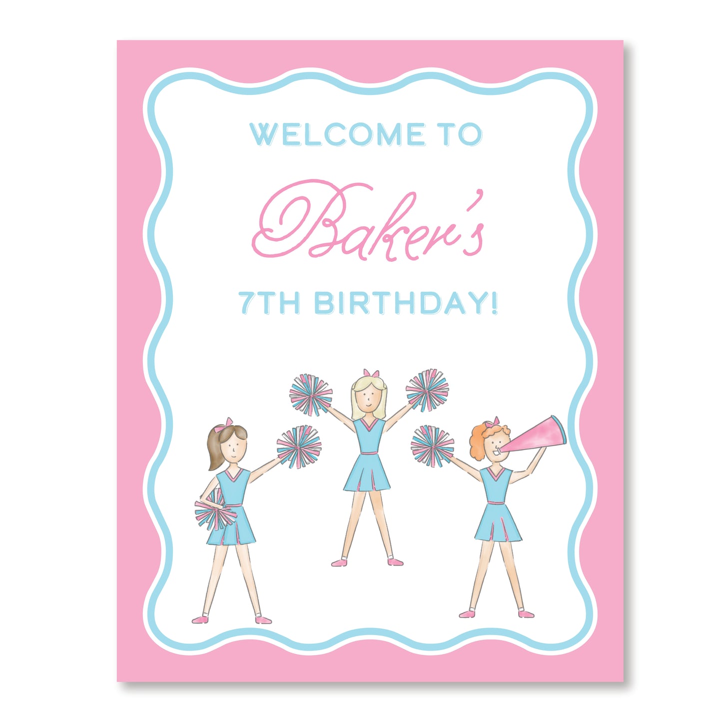 Cheer Sign