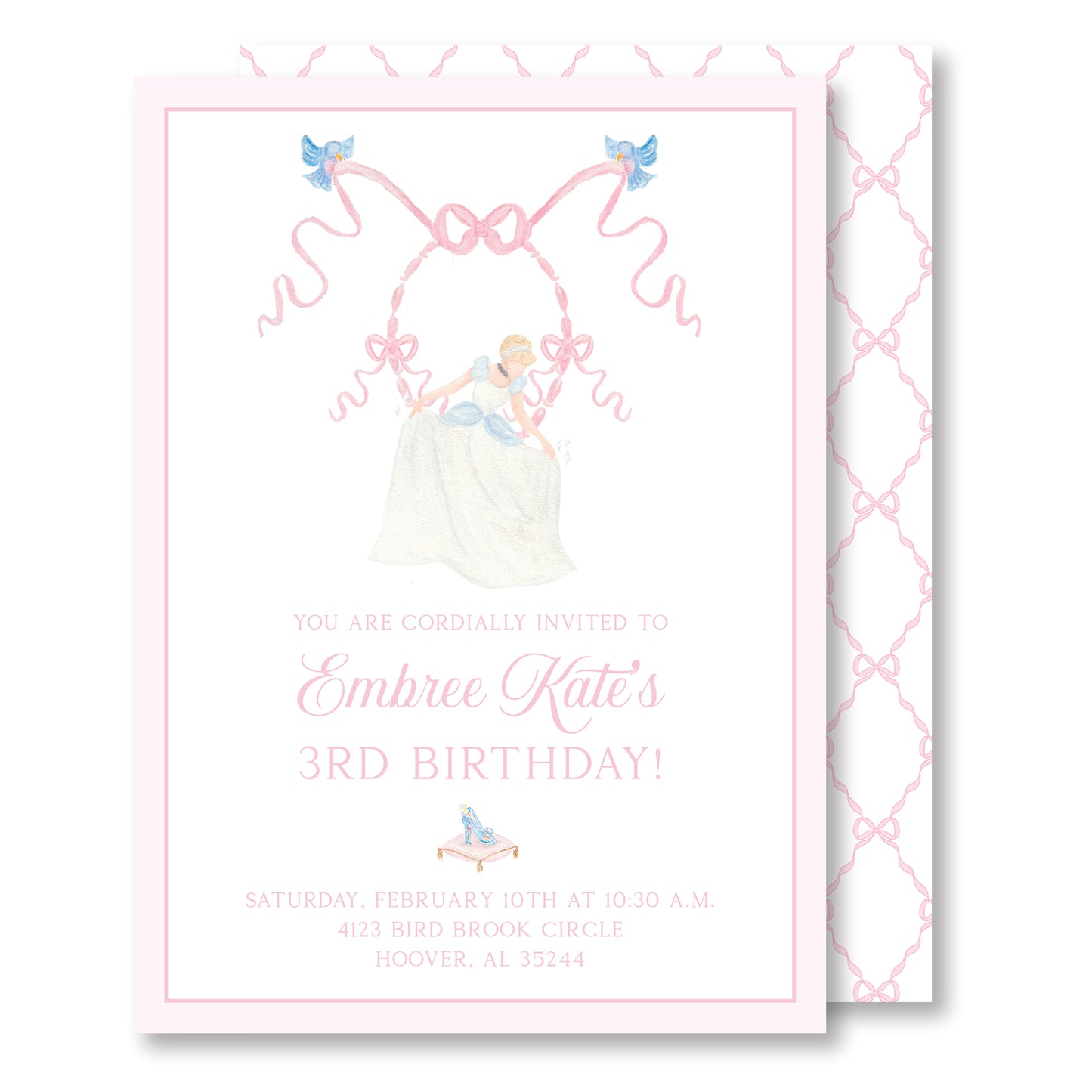 Cinderella Invitation