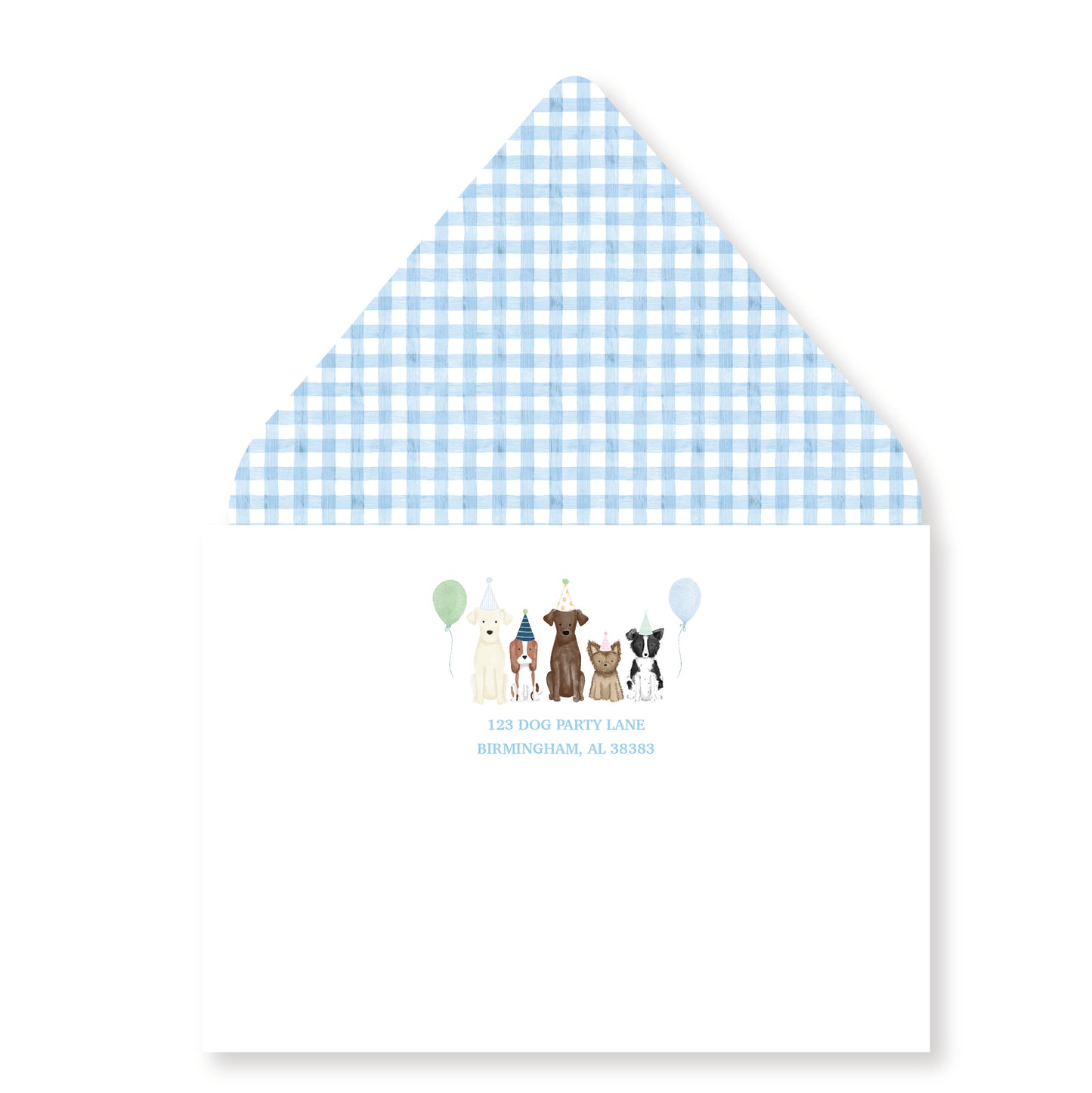 Dog Party Invitation