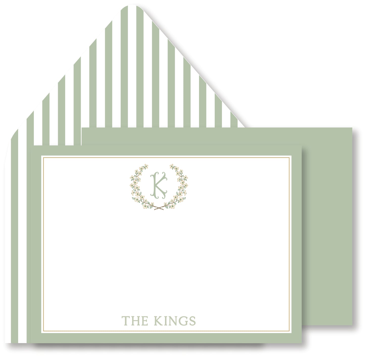 Dogwood Wreath Stationery