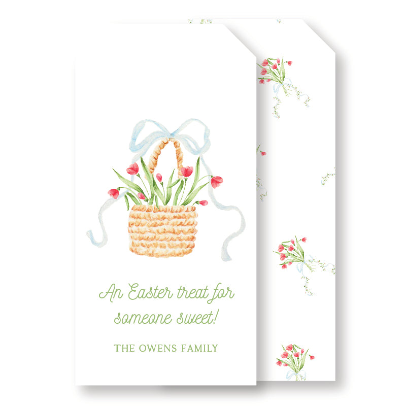 Easter Basket Treat tag